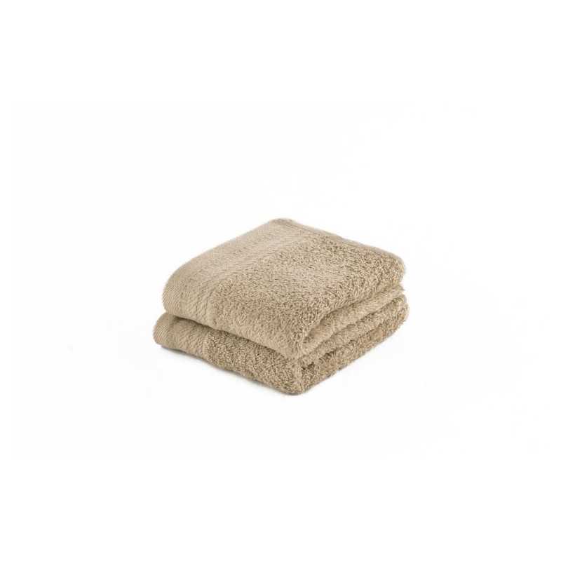 Pack 2 toallas lavabo 50x100 Granate algodón 600 gr