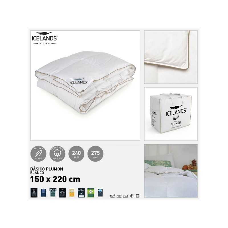 Relleno nórdico Blanco 300 gr/m2 240x220 - (cama 150 cm)