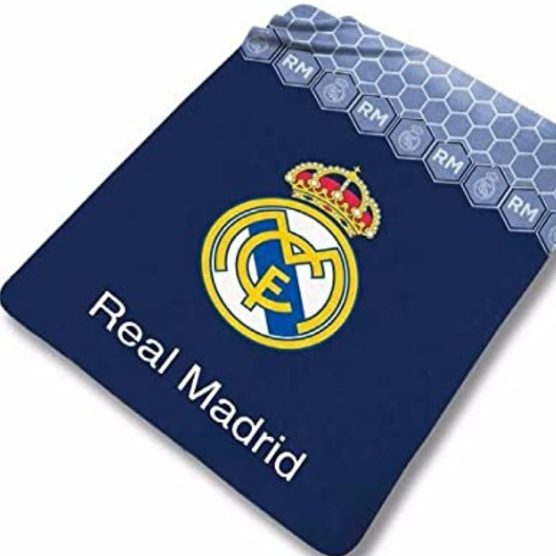 Manta viaje Real Madrid, manta sofá Real Madrid barata