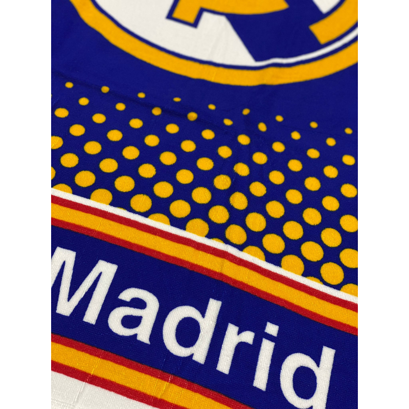 Toalla microfibra Real Madrid Escudo 70x140cm - Kilumio