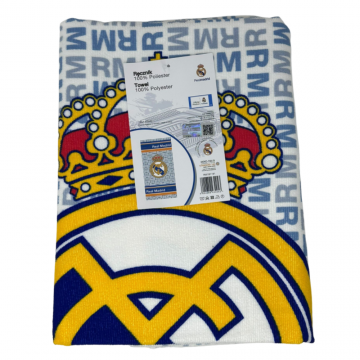 Real Madrid CF - Toalla Playa RMCF Real Madrid 70 x 140 cm. : :  Deportes y aire libre