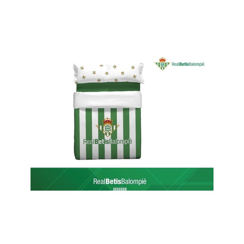 Funda nórdica 2 100% algodón Real Betis Balompié.